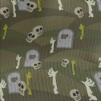 Horror Grave Monster Stretch Jersey
