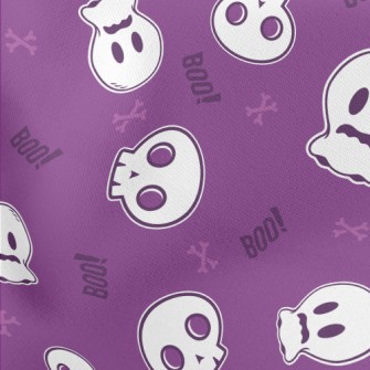 Startled Skull Lightweight Cotton Poplin