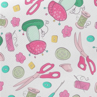 Sewing Kit Buttons Midweight Cotton Poplin