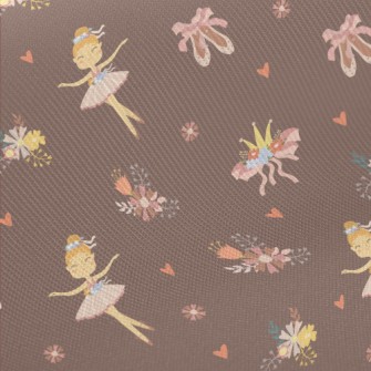 Elegant Ballet Dancer Midweight Cotton Poplin