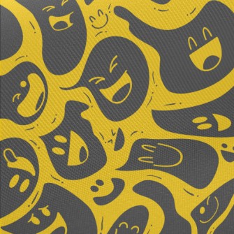 Laughing Monster Expression Gh Midweight Cotton Poplin
