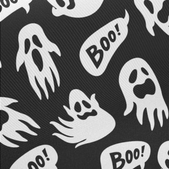 Horror Expression Ghost Midweight Cotton Poplin