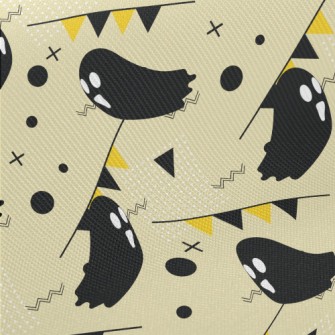 Happy Flying Ghost Midweight Cotton Poplin