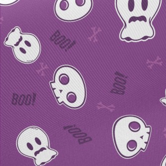 Startled Skull Midweight Cotton Poplin