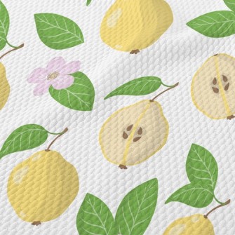 Plump Fruit Pear Birdseye Piqué