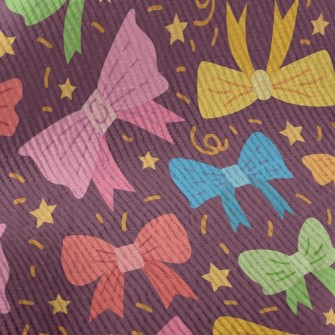 Colorful Bows Standard Corduroy