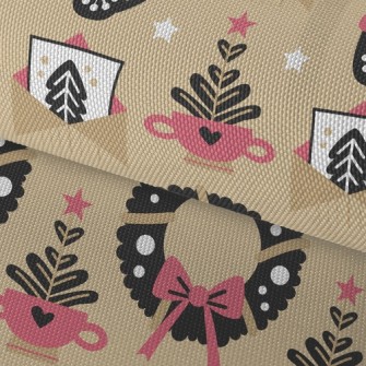 Christmas Decoration Wreath Waterproof Oxford