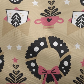 Christmas Decoration Wreath Dobby