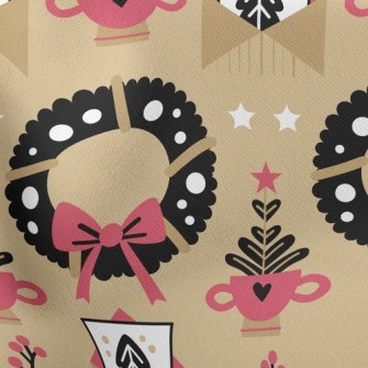 Christmas Decoration Wreath Stretch Ponte