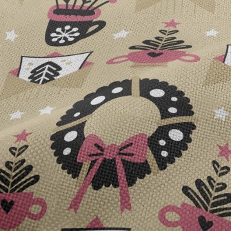 Christmas Decoration Wreath Performance Linen