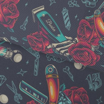 Weird Skeleton Hand Barber Sho Waterproof Oxford