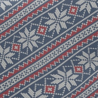 Christmas Snowflake Scarf Twill