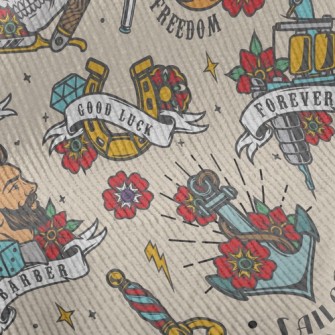 Retro Funny Tattoo Pictures Standard Corduroy