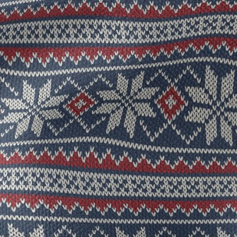 Christmas Snowflake Scarf Waterproof Canvas