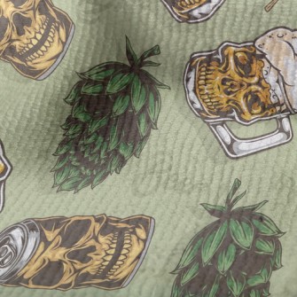 Funny Skull Beer Can Terry