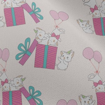 Birthday Cat Gift Box Chiffon