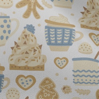 Gingerbread Christmas Warm Coc Chiffon