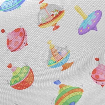 Colorful Rotating Music Box Twill