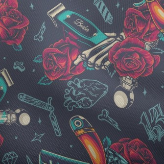 Weird Skeleton Hand Barber Sho Dobby