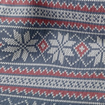 Christmas Snowflake Scarf Terry