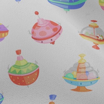 Colorful Rotating Music Box Chiffon