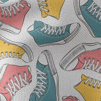 Retro High-top Sneakers Waterproof Canvas