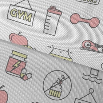 Fat Loss Fitness Exercises Waterproof Oxford
