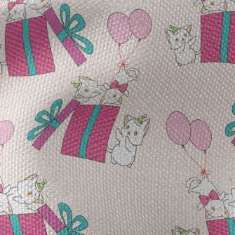 Birthday Cat Gift Box Waterproof Canvas