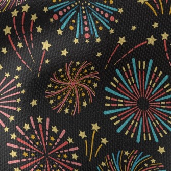 Shining Star Fireworks Waterproof Canvas