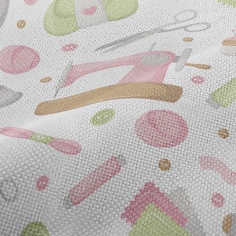 Pink Sewing Machine Supplies Performance Linen