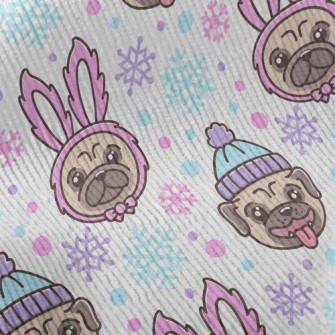 Rabbit Furry Pug Standard Corduroy