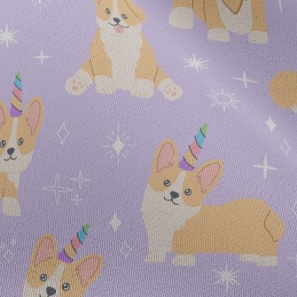 Shiny Corgi Birthday Party Chiffon