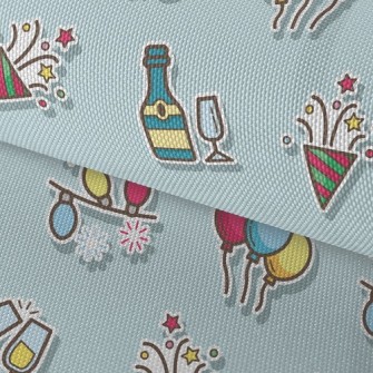 New Year's Eve Party Waterproof Oxford