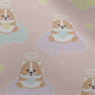 Gentle Corgi Little Angel Chiffon
