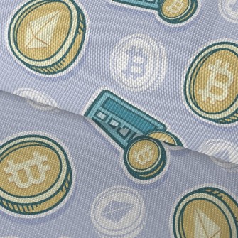 Computer Bitcoin Waterproof Oxford