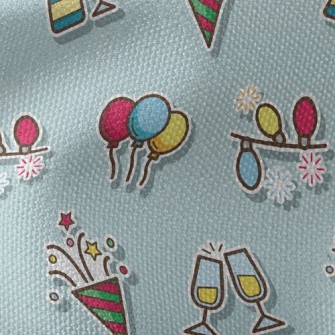 New Year's Eve Party Waterproof Canvas