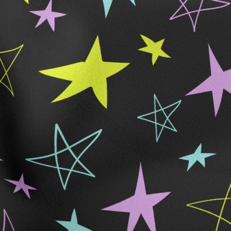 Irregular Star Shape Stretch Ponte