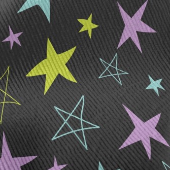 Irregular Star Shape Standard Corduroy