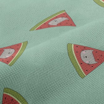 Cat Face Shape Watermelon Performance Linen