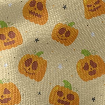 Horror Ghostface Pumpkin Waterproof Canvas