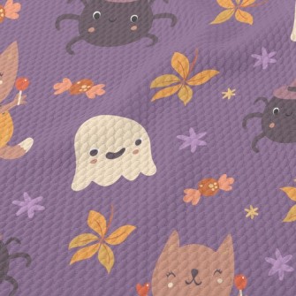 Witch Spider Pumpkin Fox Birdseye Piqué