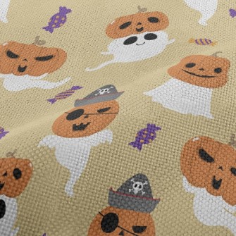 Ghost Disguised Pumpkin Monste Performance Linen