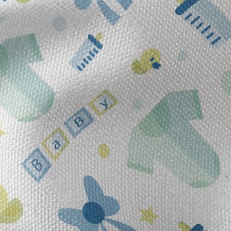 Baby Boy's Baby Bottle Waterproof Canvas