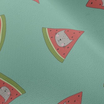 Cat Face Shape Watermelon Chiffon