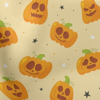 Horror Ghostface Pumpkin Stretch Ponte