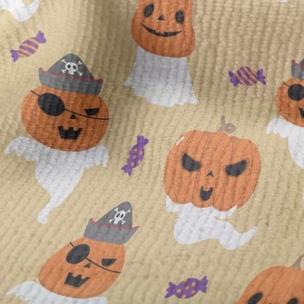 Ghost Disguised Pumpkin Monste Terry