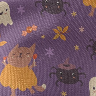 Witch Spider Pumpkin Fox Waterproof Canvas
