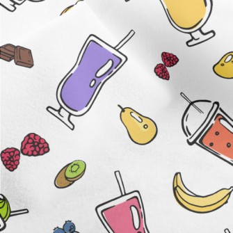 Cartoon Nutritious Vegetable J Micro Fleece