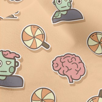 Halloween Frankenstein Micro Fleece