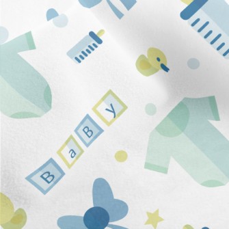 Baby Boy's Baby Bottle Micro Fleece